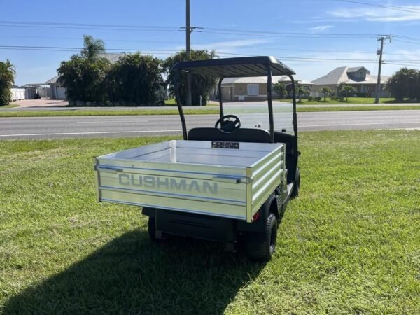 2024 Cushman Hauler 1200 EFI Gas جاهزة للتسليم والتصدير على مستوى البلاد من بيتسبرغ ، بنسلفانيا.
