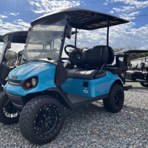 Side profile of 2024 E-Z-GO S4 ELiTE 4.2 Limited Edition in Pittsburgh Pennsylvania