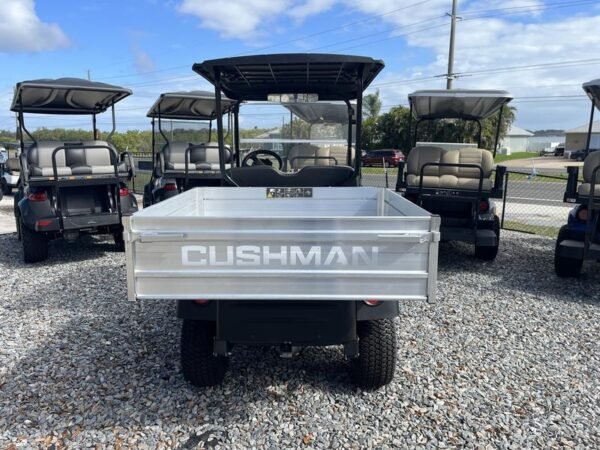 لوحة القيادة ولوحة القيادة لشاحنة Cushman Hauler 1200X Gas موديل 2025 في نابولي.