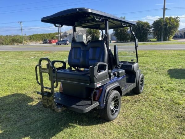 Rear design of 2025 Evolution D5-Ranger 2+2 Plus Blue available in Michigan with export availability