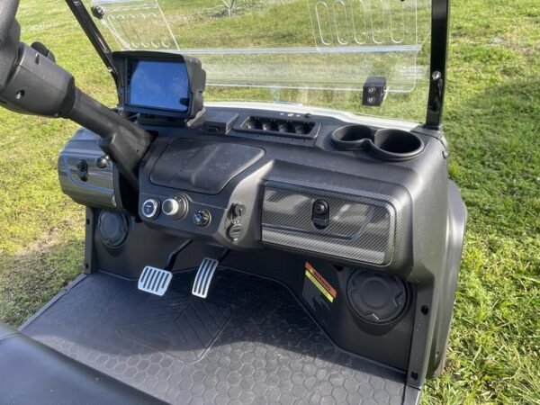 Four-passenger seating of 2025 Evolution D5-Ranger 4 White golf cart available in South Carolina with export and nationwide delivery