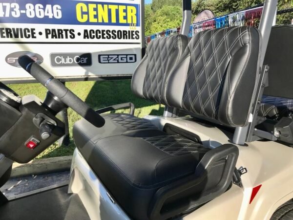 Rear seats and cargo area of 2025 Star EV Sirius 2+2 in Charlotte, North Carolina.