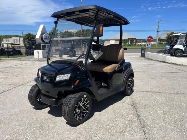 Side view of 2025 Club Car Onward 2 Passenger HP Lithium golf cart in Illinois