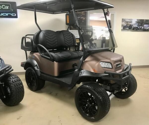 Front view of 2025 Club Car Sunrise with LED lights in Atlanta Georgia