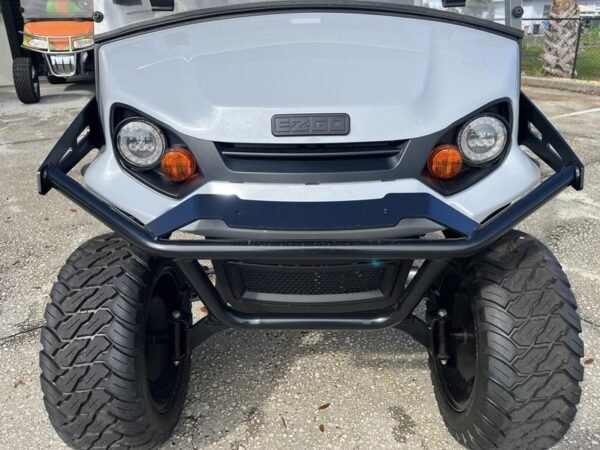 Front view of 2025 E-Z-GO Express 4 Gas Stardust in Miami Florida