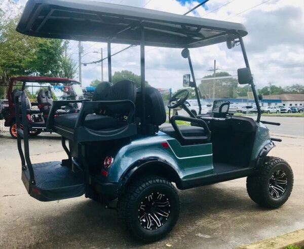 Side view of the 2026 Star EV Capella 2+2 Lifted at Ballantyne Country Club.