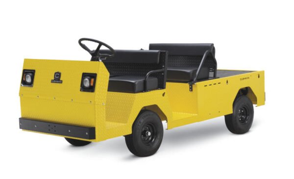 2026 Cushman Titan XD 48V Electric 4-Passenger burden carrier in yellow