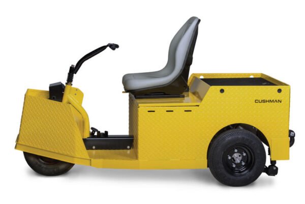 2026 Cushman Tug 8K 48V AC Electric tow tractor in yellow