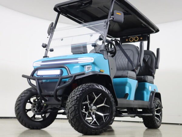 2026 Denago EV Rover XL Lifted Lithium 4-Passenger Golf Cart – Black — photo 9