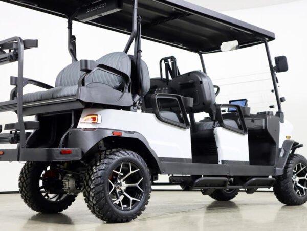 Denago EV Rover XL6 Lifted Lithium 6-Sitzer Golfwagen, Baujahr 2026 – Weiß — Foto 11