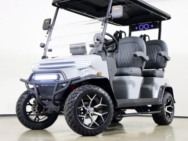 2026 Denago EV Rover XL Lifted Lithium 4-Passenger Golf Cart – Black — photo 4