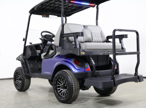 2026 E-Z-GO Express 4 Summit XTL 13.5 HP EFI Gas 4-Passenger Golf Cart – Electric Blue — photo 4