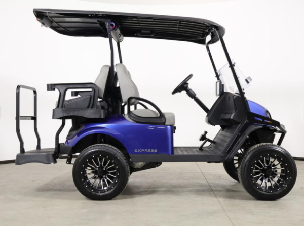 2026 E-Z-GO Express 4 Summit XTL 13.5 HP EFI Gas 4-Passenger Golf Cart – Electric Blue — photo 2