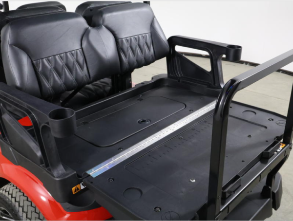 2026 E-Z-GO Express 6 Touring STL 13.5 HP EFI Gas 6-Passenger Golf Cart – Flame Red — photo 12