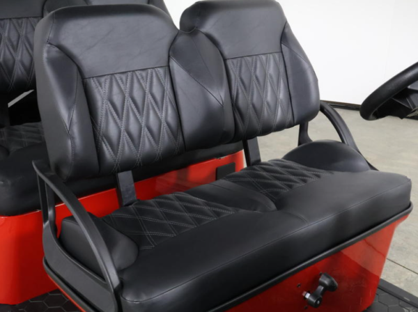 2026 E-Z-GO Express 6 Touring STL 13.5 HP EFI Gas 6-Passenger Golf Cart – Flame Red — photo 7
