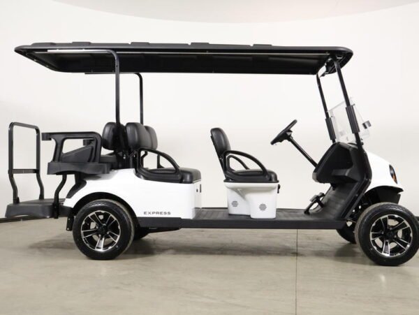 2026 E-Z-GO Express 6 Touring S 13.5 HP EFI Gas 6-Passenger Golf Cart – White — photo 8