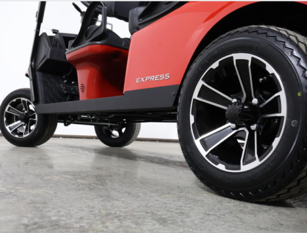 2026 E-Z-GO Express 6 Touring STL 13.5 HP EFI Gas 6-Passenger Golf Cart – Flame Red — photo 13