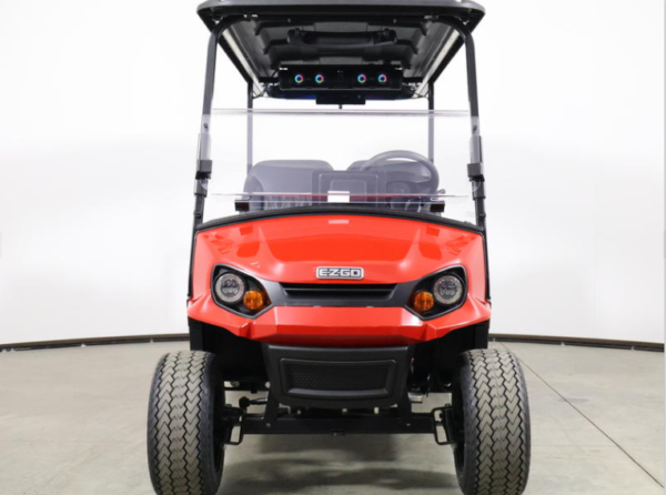 2026 E-Z-GO Express 6 Touring STL 13.5 HP EFI Gas 6-Passenger Golf Cart – Flame Red — photo 18