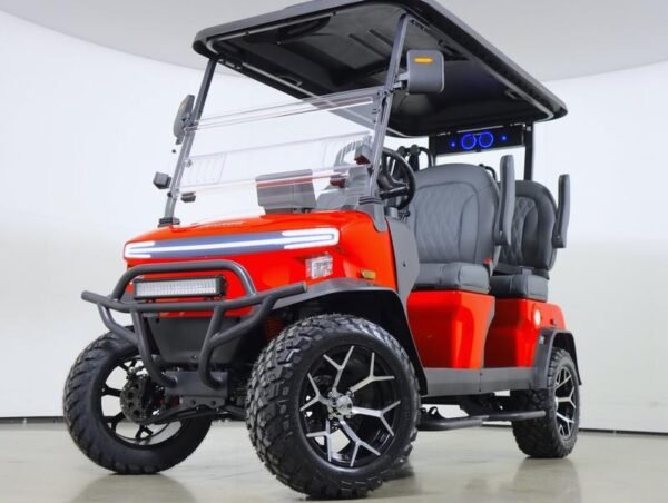 2026 Denago EV Rover XL Lifted Lithium 4-Passenger Golf Cart – Black — photo 6