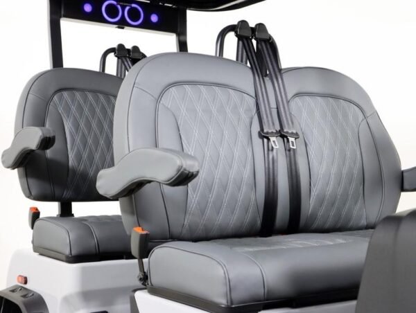 2025 Denago EV Rover XL Lifted Lithium 4-Passenger Golf Cart – White — photo 8