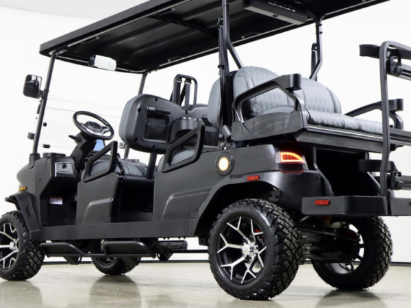 2026 Denago EV Rover XL6 Lifted Lithium 6-Passenger Golf Cart – Black — photo 8