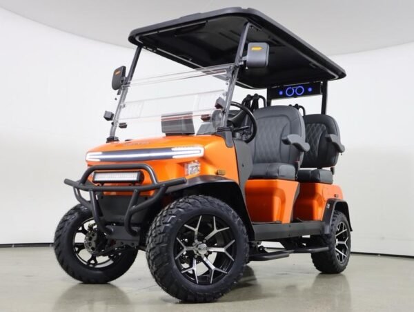 2026 Denago EV Rover XL Lifted Lithium 4-Passenger Golf Cart – Black — photo 8