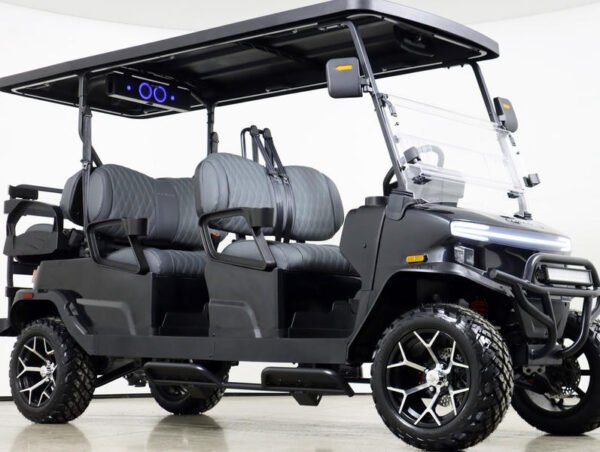 Denago EV Rover XL6 Lifted Lithium 6-Sitzer Golfwagen, Baujahr 2026 – Schwarz — Foto 11
