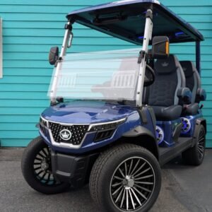 2026 Evolution D-Max GT4 Lithium 4-Passenger Golf Cart – Blue
