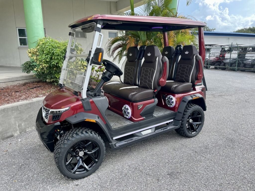 New Evolution golf cart