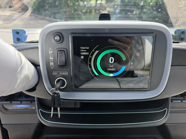 Club Car Onward dashboard display
